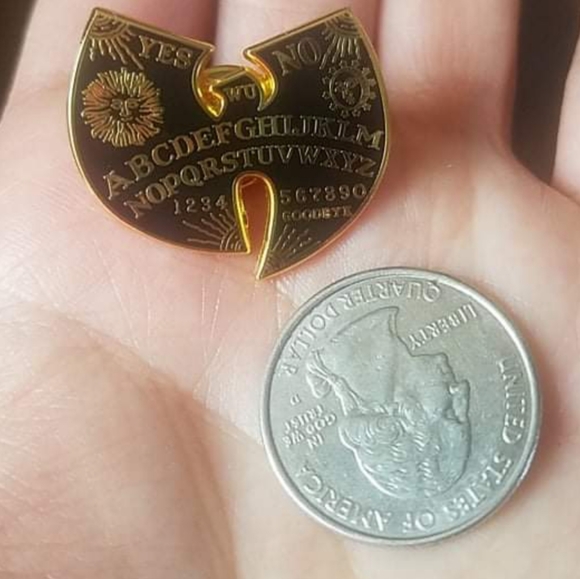 *2 for $13* Wu Tang Clan Hip Hop Ouija Board Enamel Pin - Picture 3 of 3